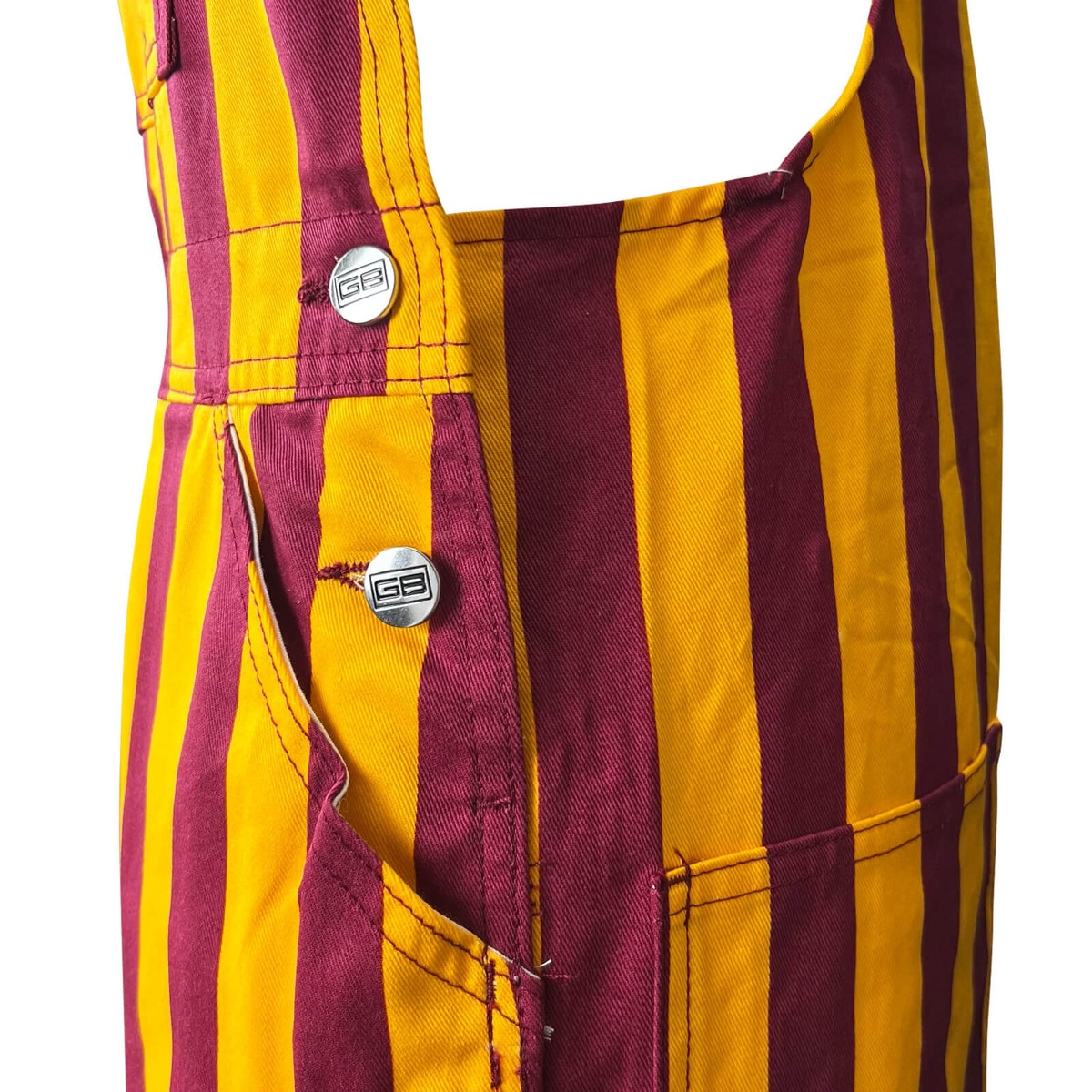 Adult Cardinal & Gold Game Bibs